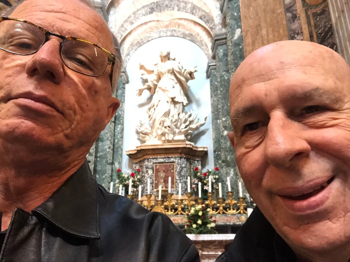 Selfie at St. Agnes in Rome